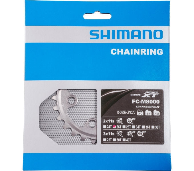 Plateau Shimano Deore XT 11V 26T Y1RL26000 M8000