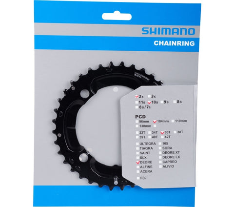 Kettingblad 36T Shimano Deore FC-M617