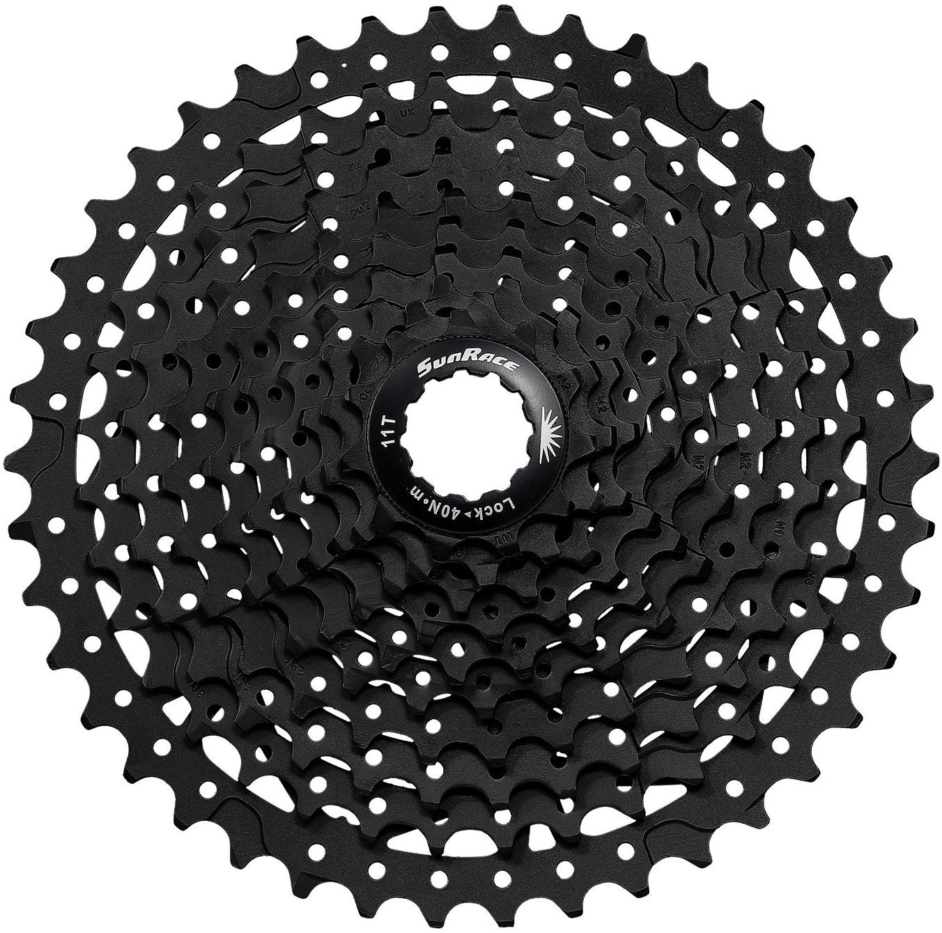 SunRace cassette 10v 11-40T zwart