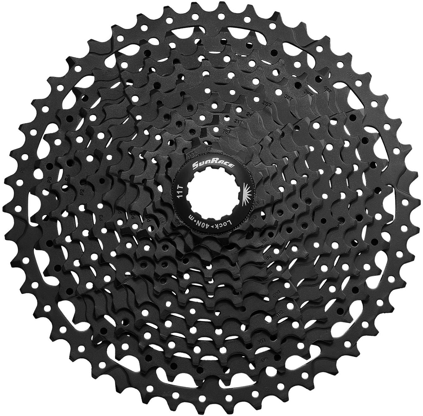 Cassette Sunrace CSMS8 11 speed - 11-40T - zwart