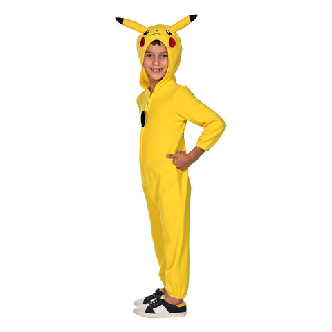 Kinderkostuum Pokemon Pikachu Onesie, 4-6 jaar