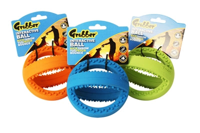 Happy pet grubber interactieve voetbal mini assorti