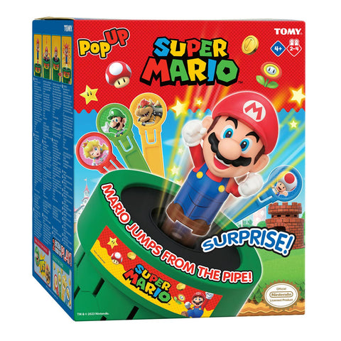 Tomy Pop Up Super Mario Bordspel