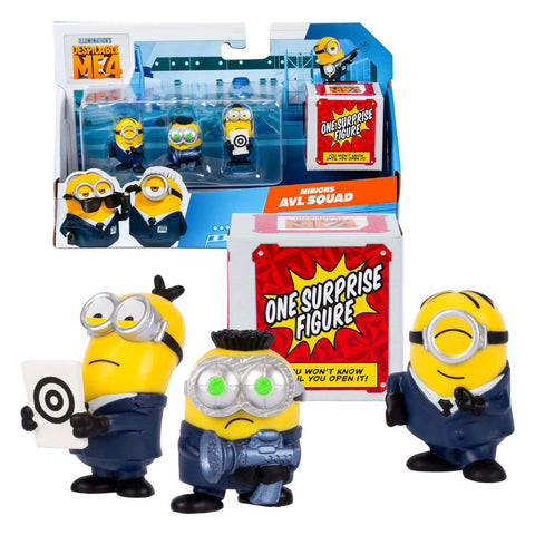 Despicable Me 4 - Party Bus Speelfiguren 4-pack