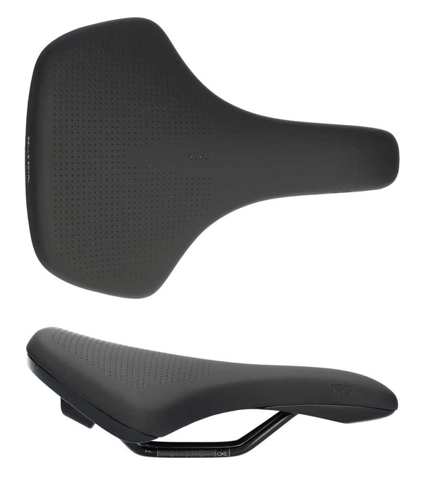 Selle royal vivo 1405 drn comfort unisex zadel zwart oem