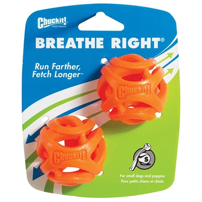 Chuckit breathe right fetch bal oranje