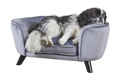 Enchanted hondenmand sofa romy pewter grijs