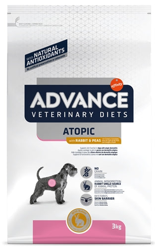 Advance veterinary diet dog atopic gevoelige huid graanvrij derma