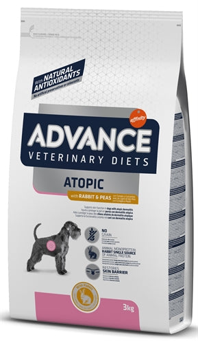 Advance veterinary diet dog atopic gevoelige huid graanvrij derma