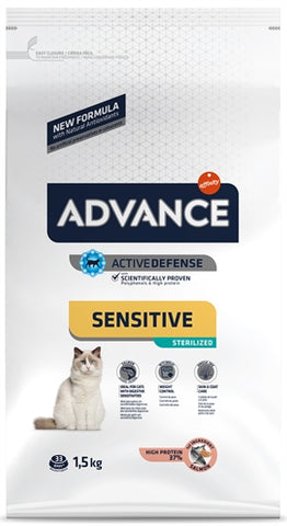 Advance cat sterilized sensitive salmon