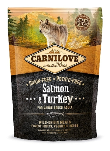 Carnilove salmon turkey adult large breed