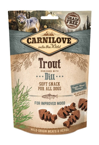 Carnilove soft snack forel dille