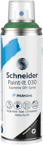 Schneider Schneider S-ML03050045 DIY Spray Paint-it 030 Mos Groen 200ml