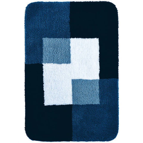 RIDDER RIDDER Badkamermat Coins 60x90 cm blauw 7103303