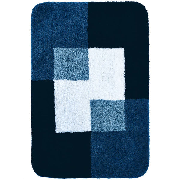 RIDDER RIDDER Badkamermat Coins 60x90 cm blauw 7103303