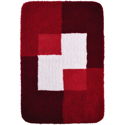 RIDDER RIDDER Badkamermat Coins 60x90 cm rood 7103306