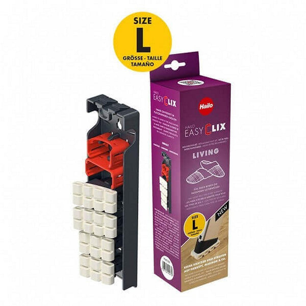 Hailo Hailo Ladder vervangende voeten set EasyClix Living maat L 9947-001