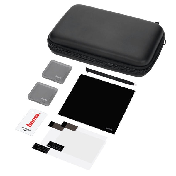 Hama 7-in-1 Set Met Toebehoren Basic Voor Nintendo 3DS XL Zwart