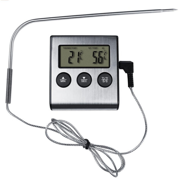 Steba Steba AC11 Digitale Braadthermometer Zilver