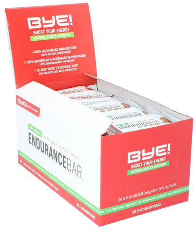 BYE! Endurance bar caramel himalaya salt - 40 gram (doos à 30 stuks)