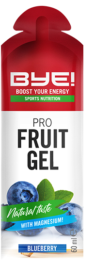 AU REVOIR! Pro Fruit gel myrtille - 60 ml (boîte de 12 pièces)