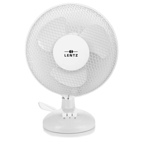 Lentz Lentz Tafelventilator 23 cm Wit