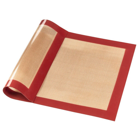 Xavax Xavax Siliconen Bakmat Hoekig 40 X 30 Cm Rood-bruin