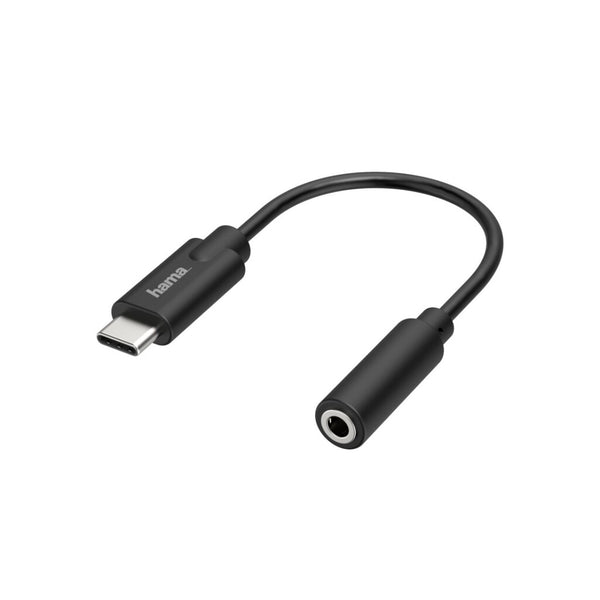 Hama Audio-adapter USB-C-stekker 3,5-mm-jack-aansluiting Stereo