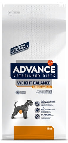 Advance veterinary diet dog weight balance medium maxi