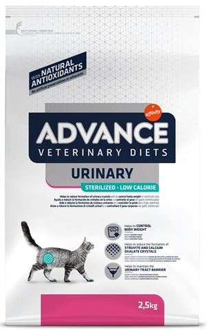 Advance veterinary diet cat urinary sterilized minder calorie�n