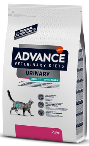 Advance veterinary diet cat urinary sterilized minder calorie�n