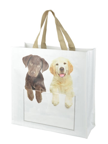 Shoppingbag kiekeboe hond kat assorti