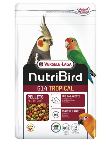 Nutribird tropical g14 onderhoudsvoeder