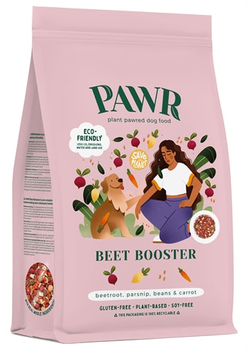 Pawr plantaardig vegan beet booster rode biet pastinaak bonen wortel