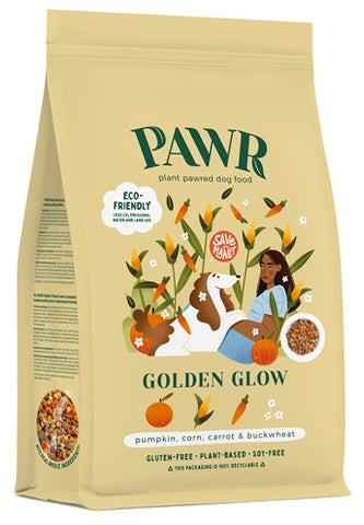 Pawr plantaardig vegan golden glow wortel mais pompoen boekweit