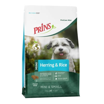 Prins procare adult mini herring rice hypoallergenic