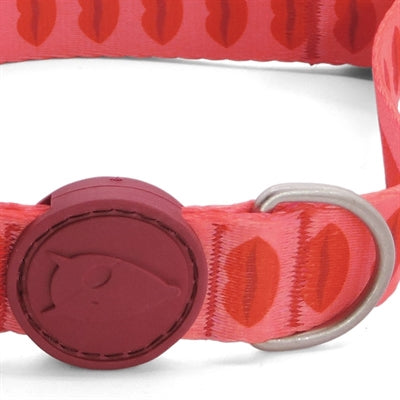 Morso halsband gerecycled lipstick roze