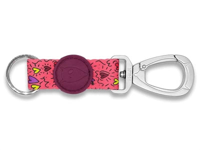 Morso key cord sleutelhanger gerecycled pink think roze