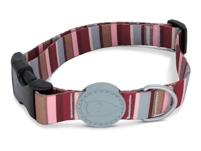 Morso halsband hond gerecycled skyline rood roze