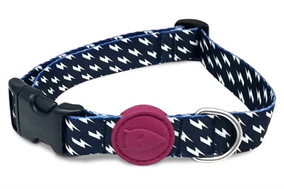 Morso halsband hond gerecycled power flow zwart