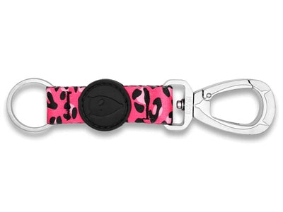 Morso key cord sleutelhanger gerecycled bubble leo roze