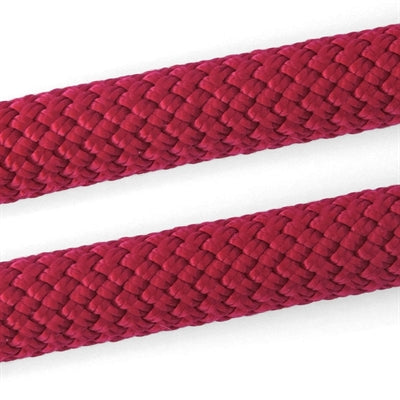 Morso half slip halsband hond regular rope gerecycled red velvet rood