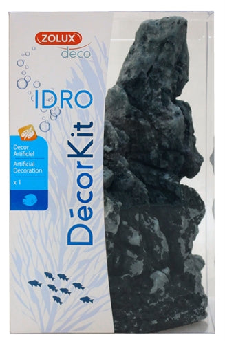 Zolux ornament idro kit black stone