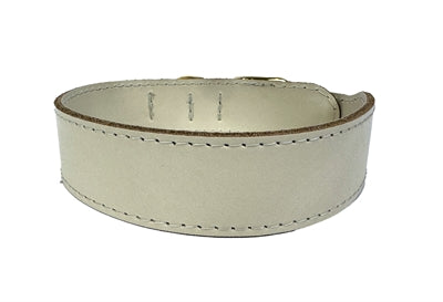 Sazzz halsband hond pioneer classic leer creme