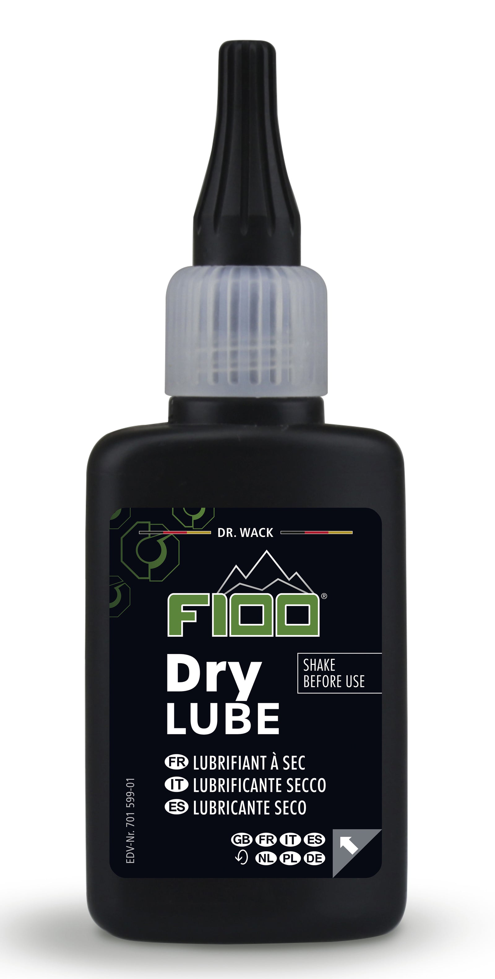 Droog smeermiddel DR.WACK F100 dry lube - druppelfles à 50 ml