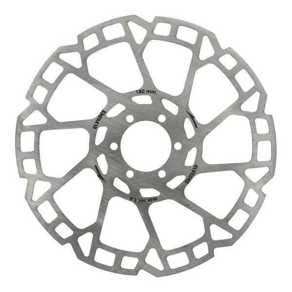 Elvedes Remschijf 6-gaats ø180mm T=1,8mm