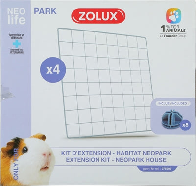 Zolux neolife neopark cavia uitbereidingsset gaaspanelen