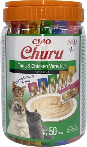 Inaba churu multipack tuna chicken varieties