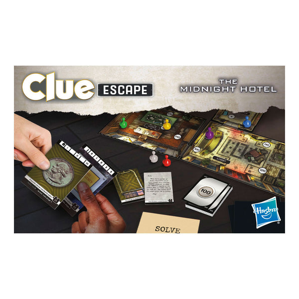 Cluedo Escape Het Midnight Hotel Bordspel