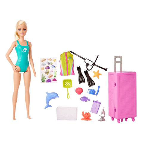 Barbie Marine Bioloog Speelset